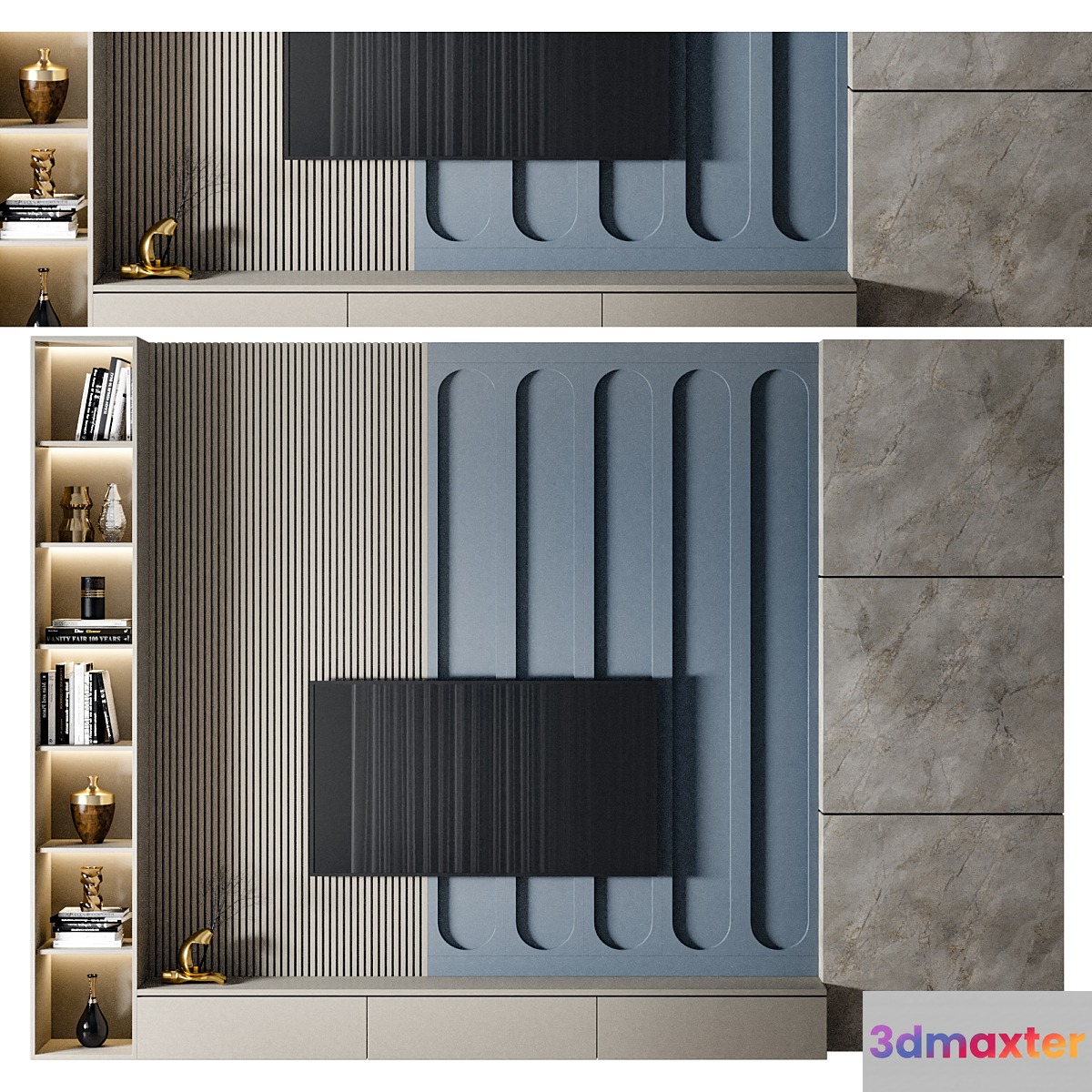 Modern TV Wall 30