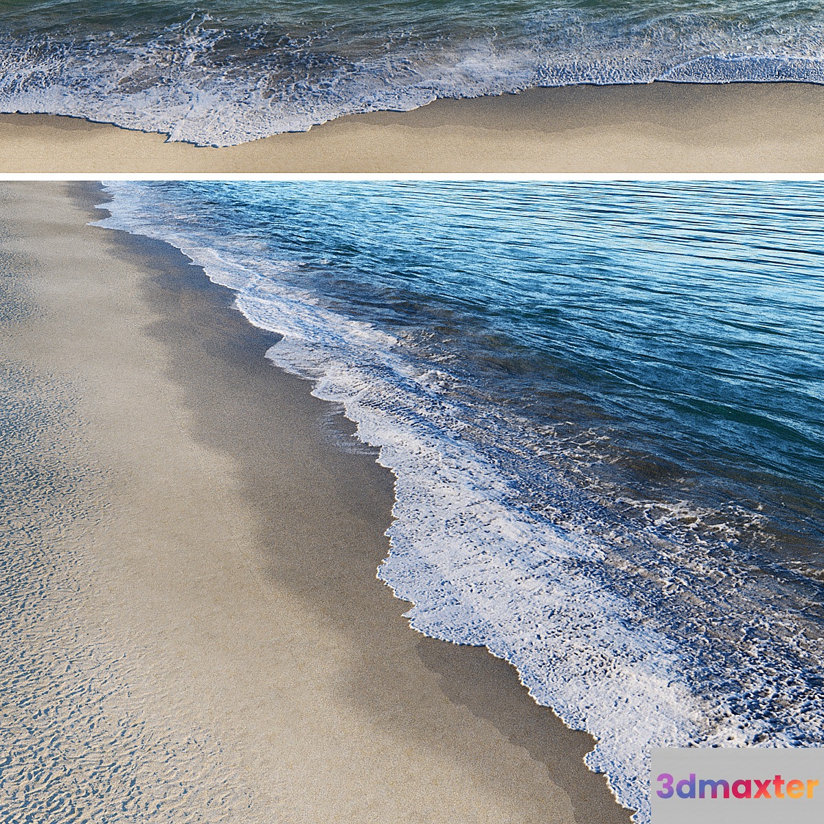 Surf on the beach