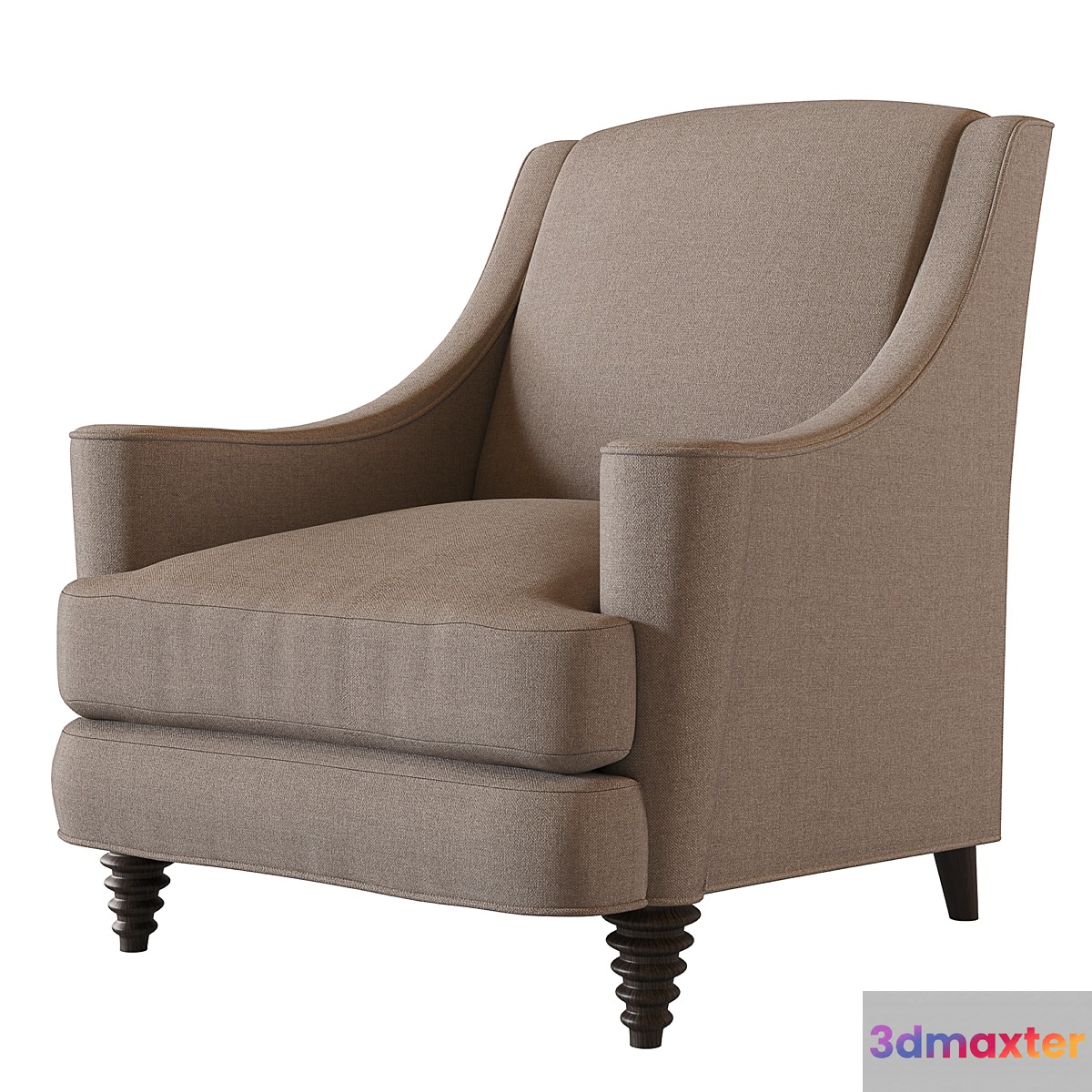 Virginia Chair 3D Max