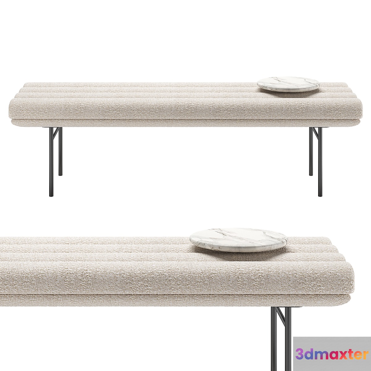 Pan Flute | Bench by Saba Italia