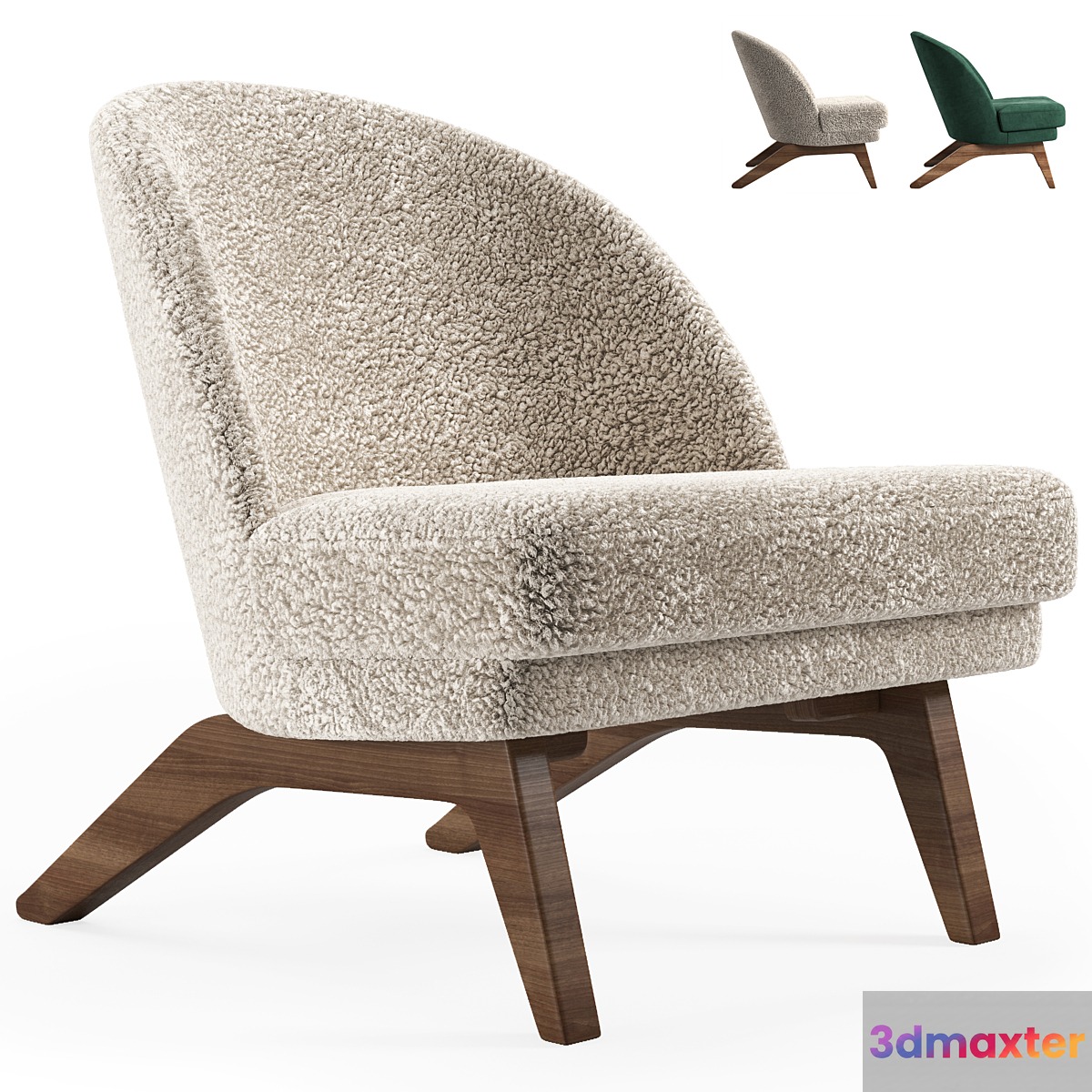 Armchair Pyle Cozy White - No.2
