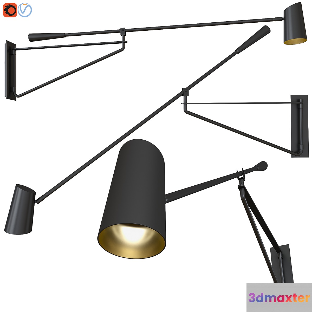 Sconce Stylus Modern Forms
