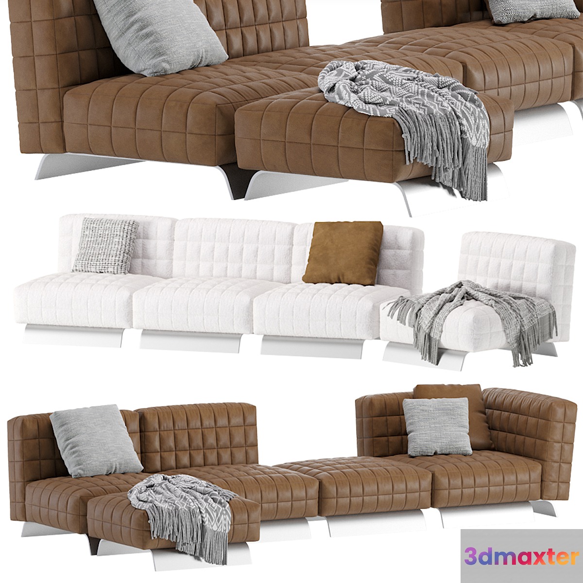Minotti TWIGGY Modular Sofa 04
