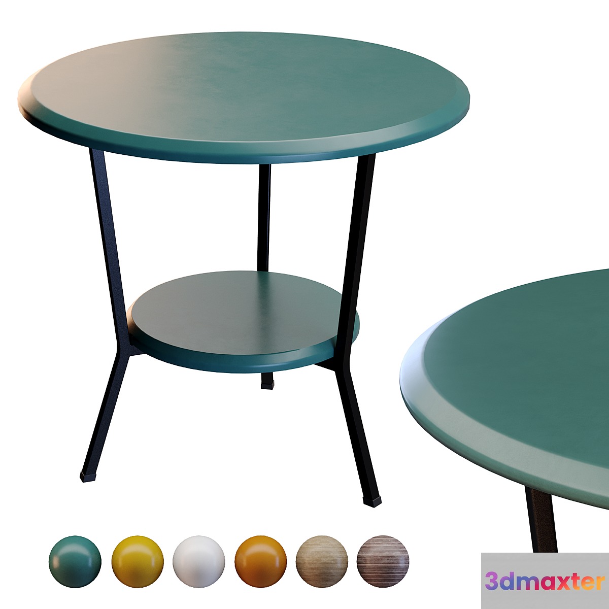 Coffee table Shot 3D Max