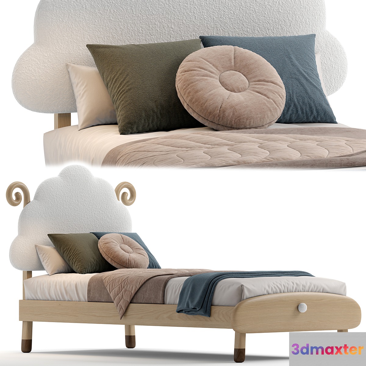 Marly Sheep King Single Bed