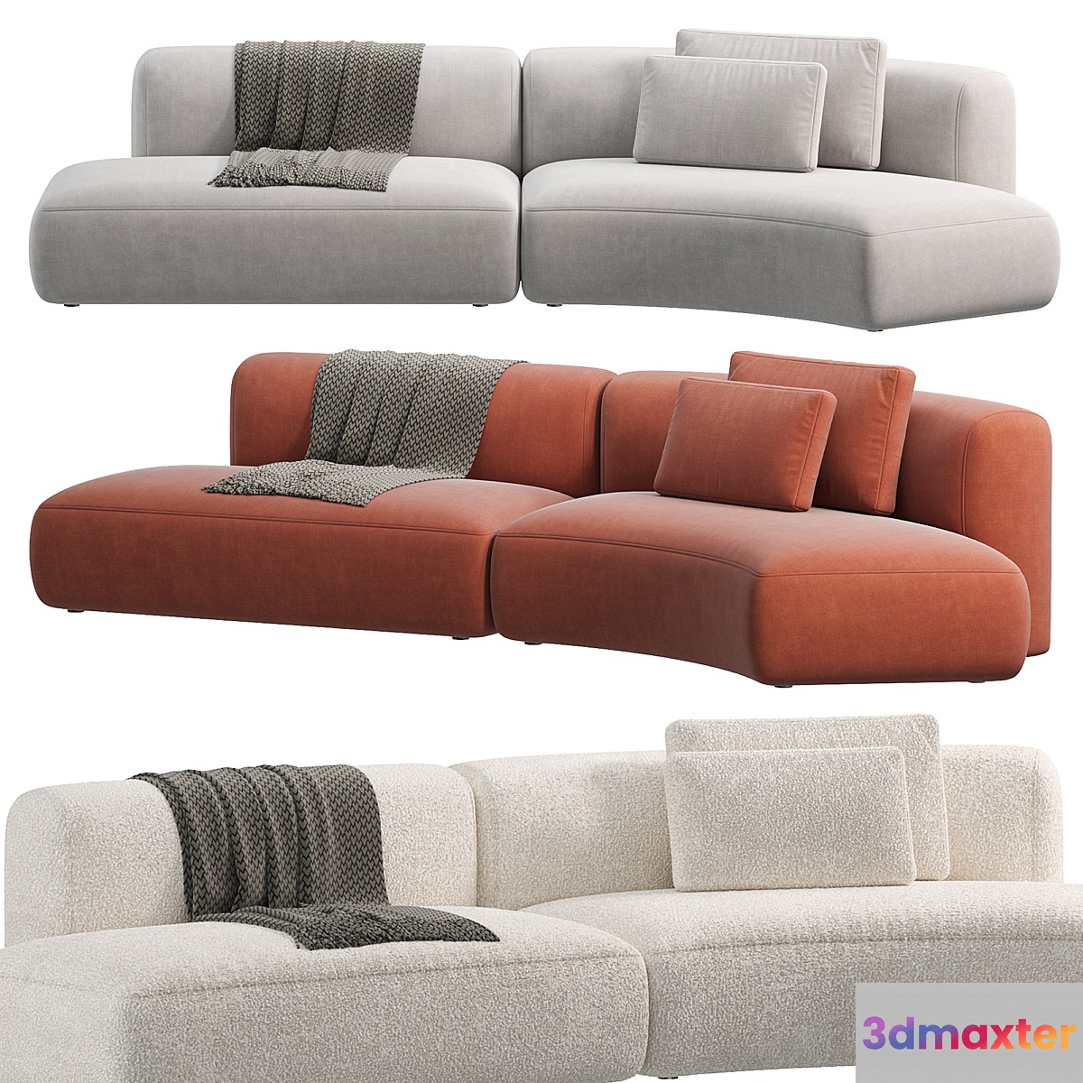 Cozy Curve Sofa by MDF ITALIA - No.2