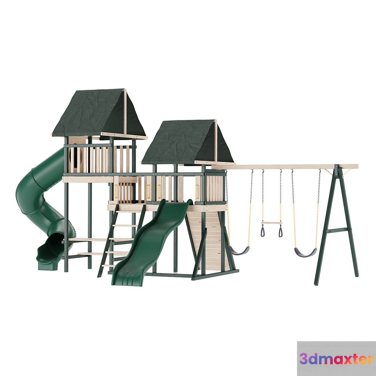 Game complex Playhouses05 3D Max