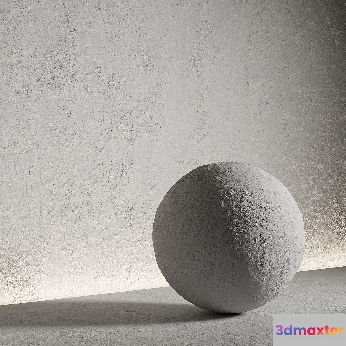 Decorative plaster. Seamless decorative plaster material. 42 3D Max