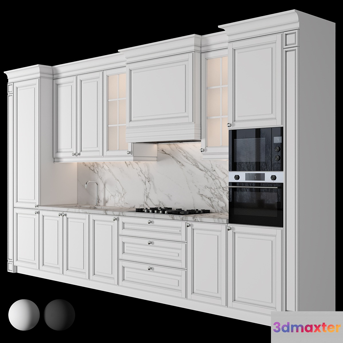 Kitchen 100 3D Max