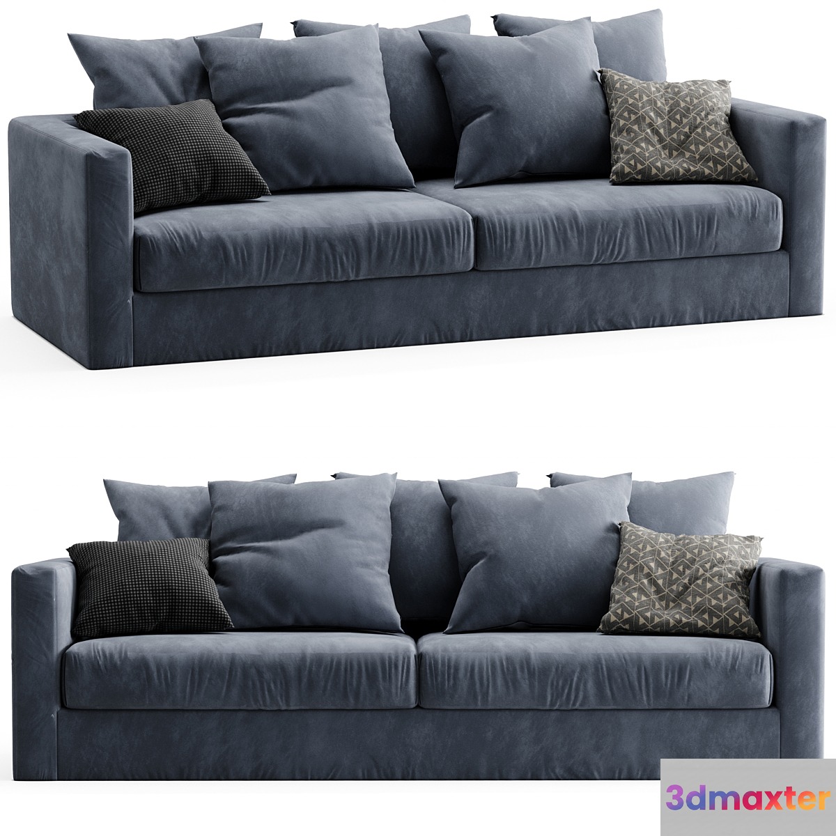 Sketch Sloopy Sofa 3D Max