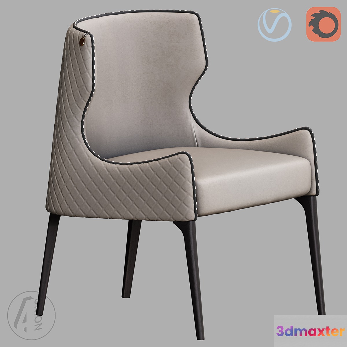Armchair K0035 4Union.ru 3D Max