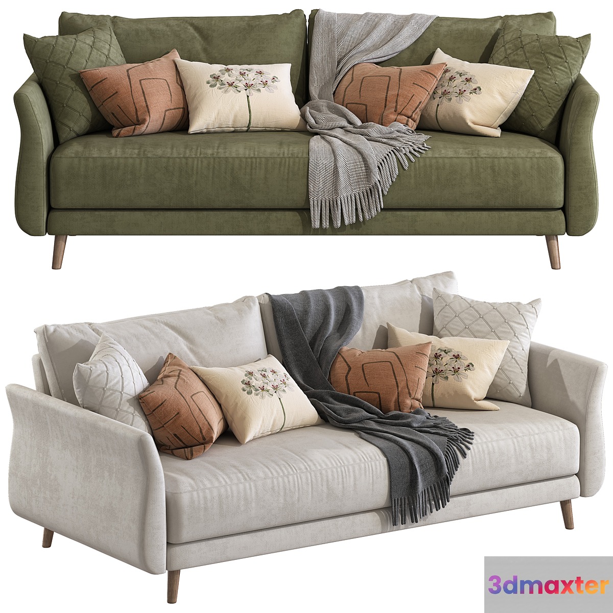 Helsinki sofa 3D Max