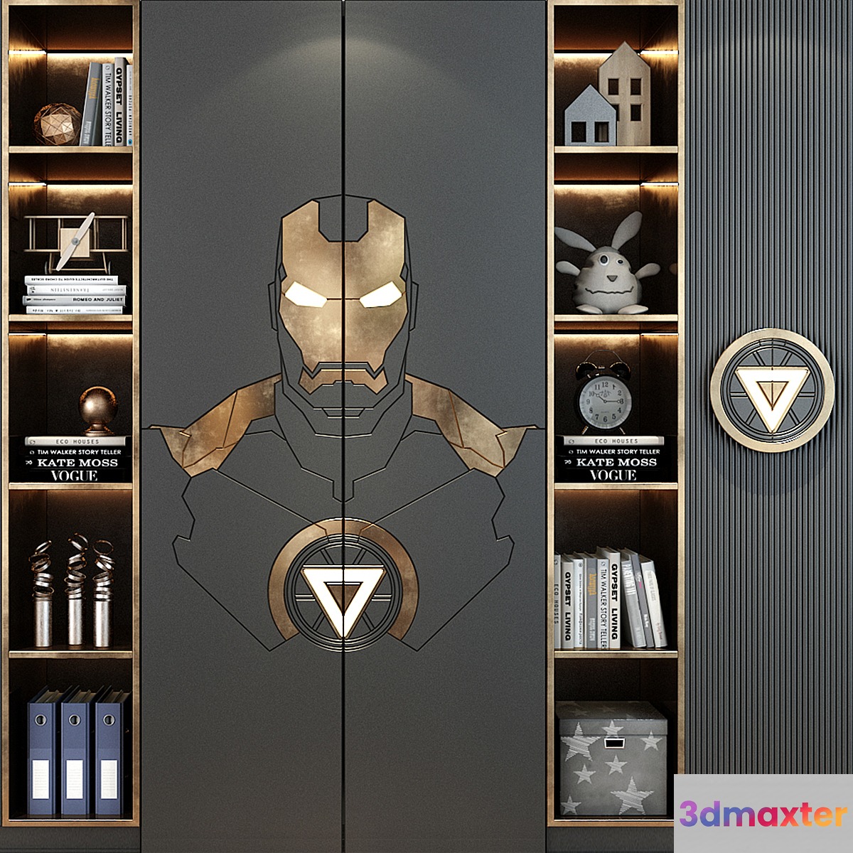 Furniture for children 0561- Iron Man
