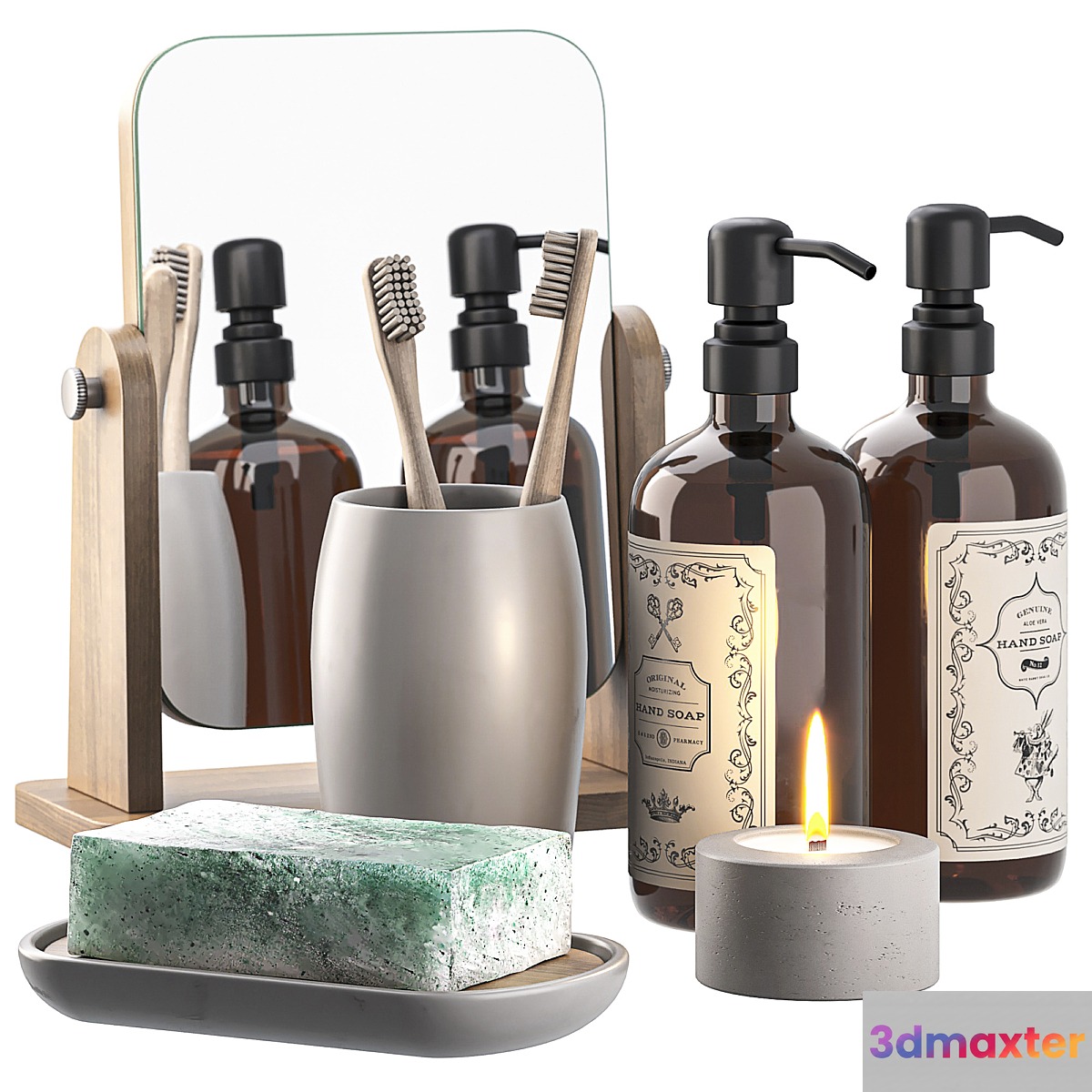 Decorative bathroom set - No.3