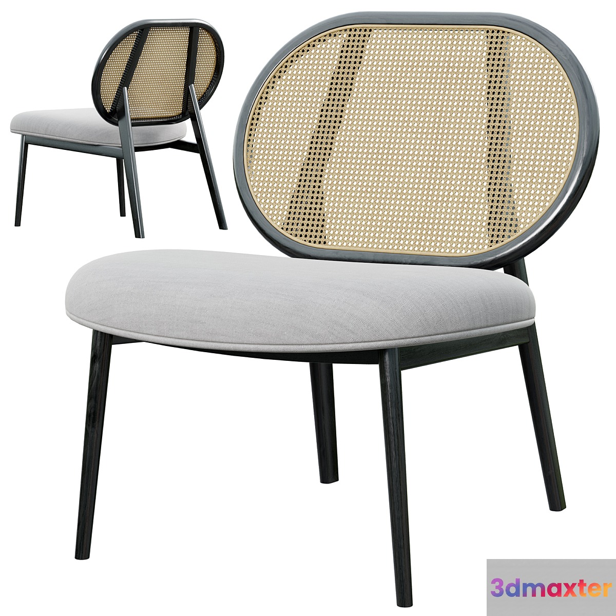 Zuiver Spike Lounge Chair 3D Max