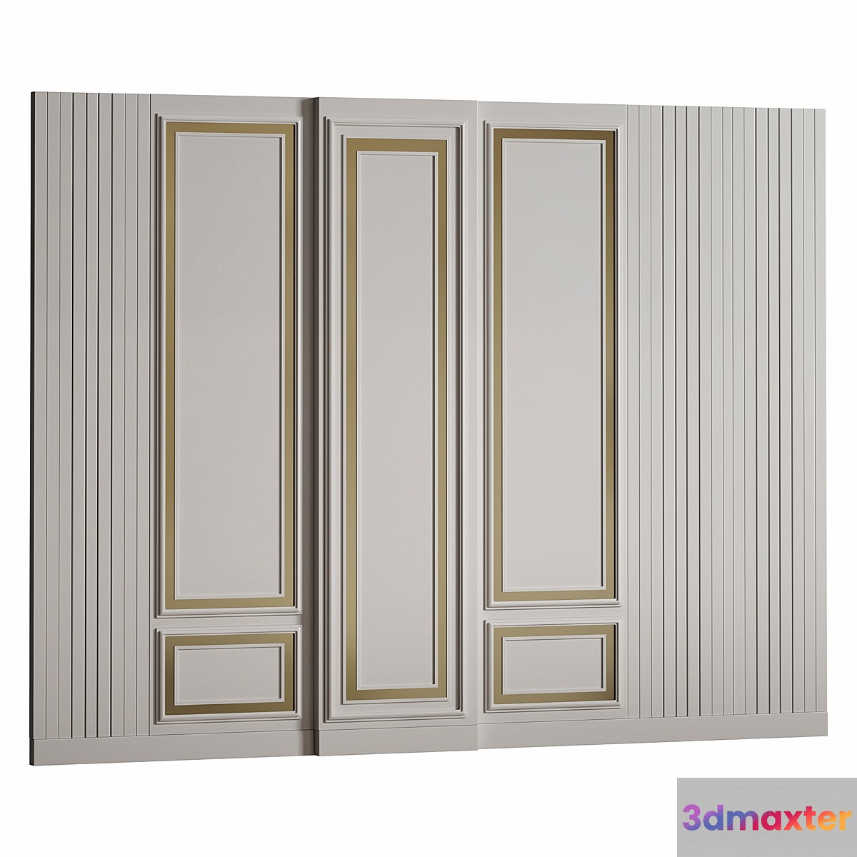 Decorative wall panel №67 3D Max