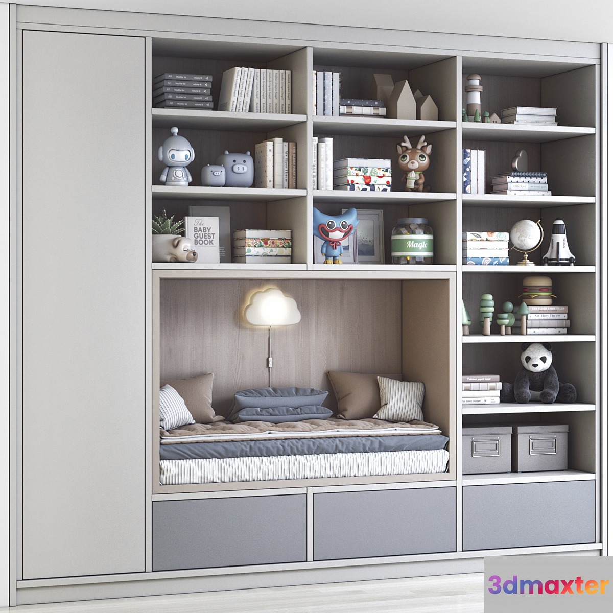 Childrens furniture and toys 19 - No.2 3D Max