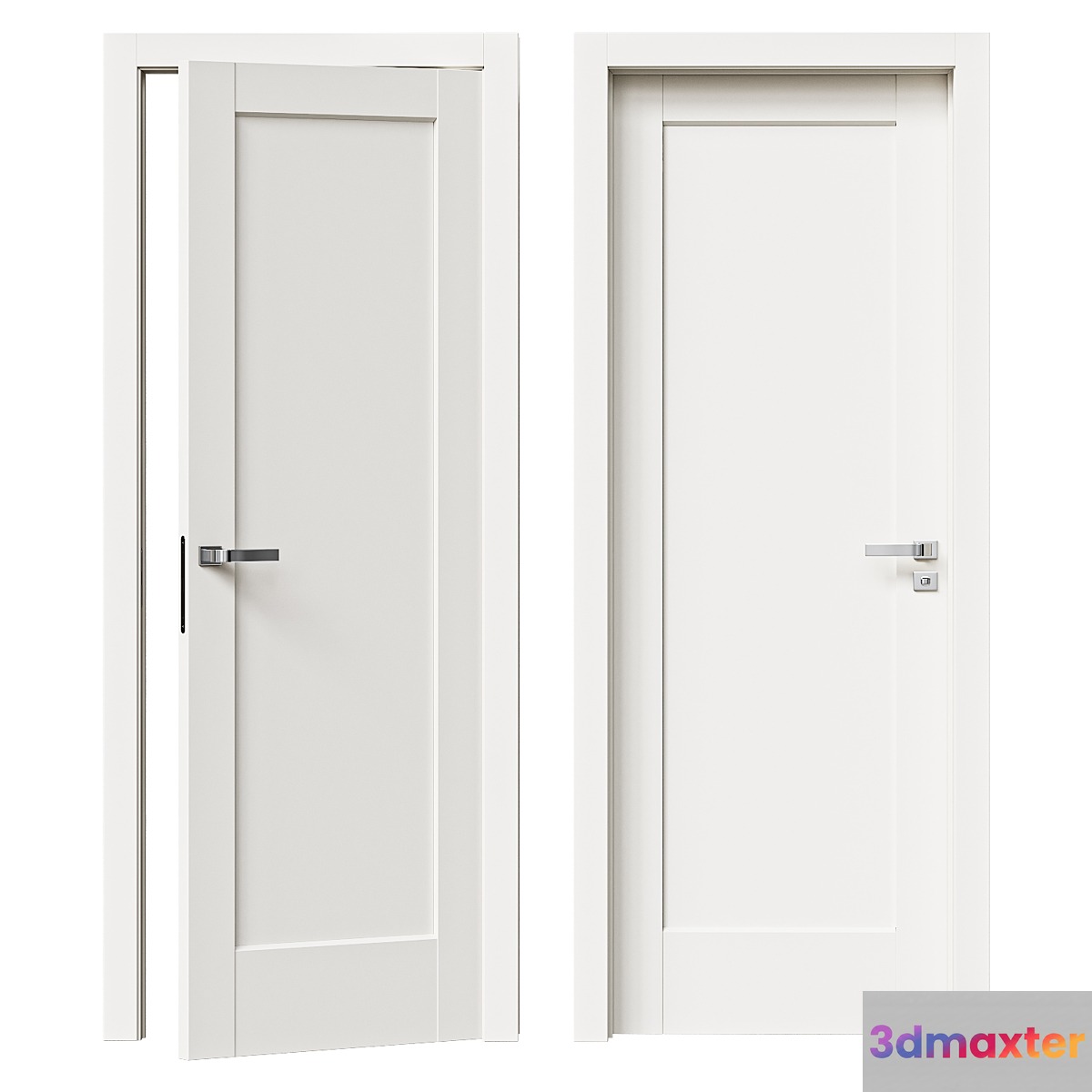 Interroom door ProfilDoors Series U model 2.18U 3D Max