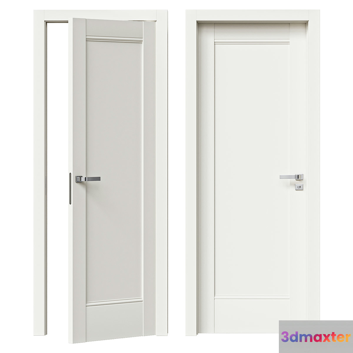 Interroom door ProfilDoors Series U model 106U 3D Max
