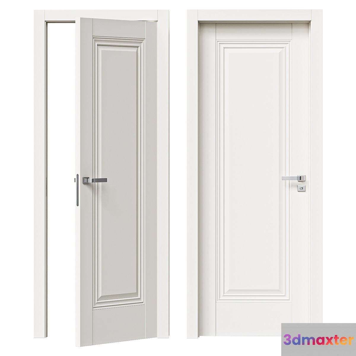 Interroom door ProfilDoors Series U model 2.100U 3D Max