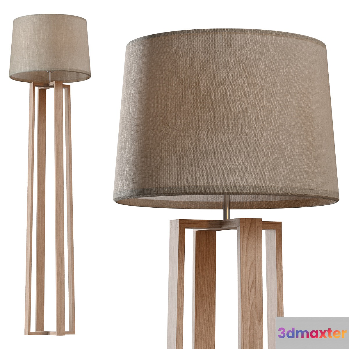 Freya Nubi FR5134-FL-01-BG floor lamp - No.2