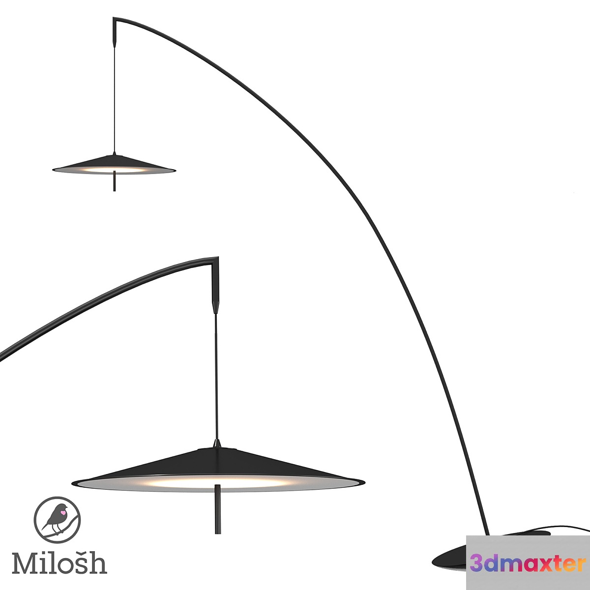 om MILOSH TENDENCE 0885FL-1BK