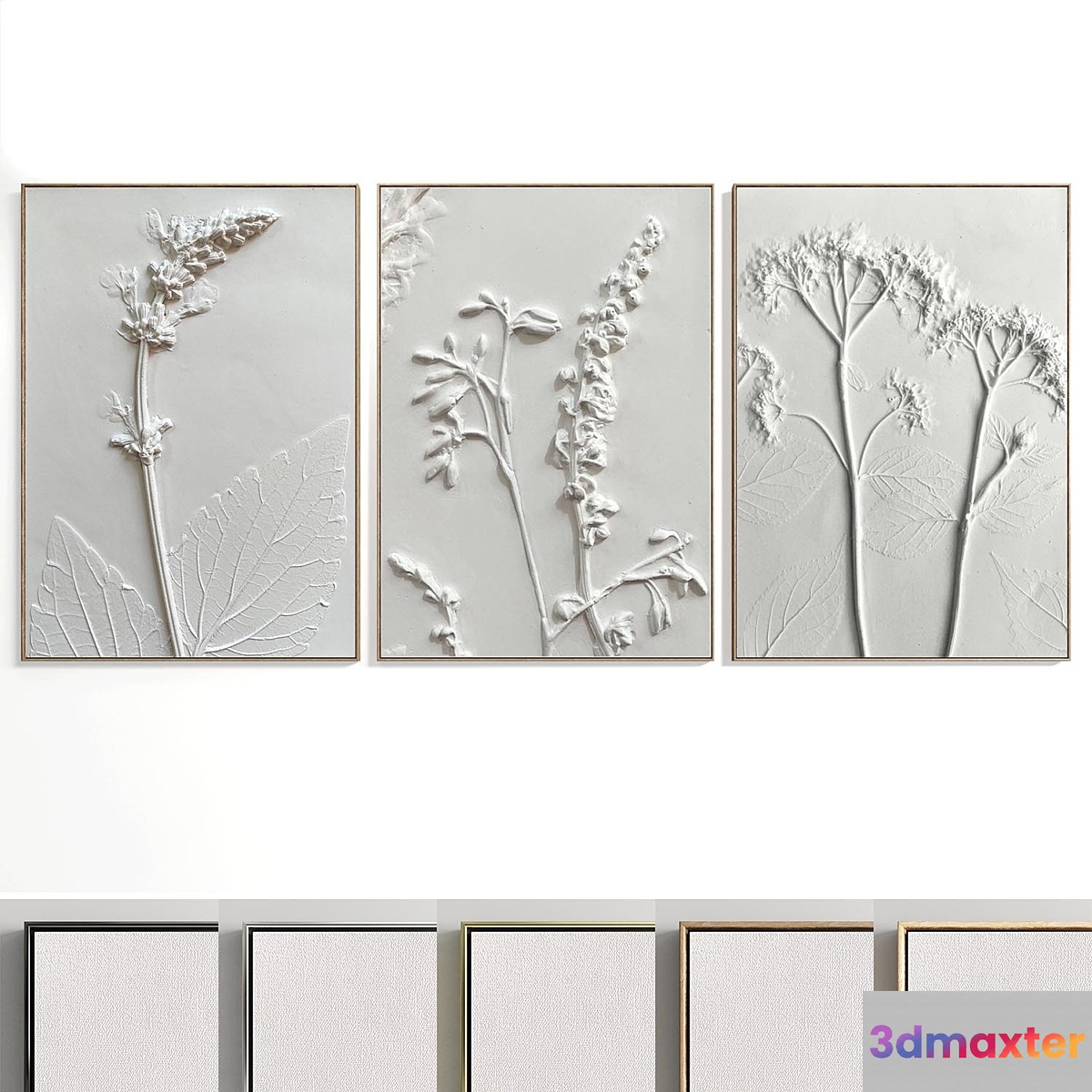 Abstract Painting Set of 3 pieces - No 18 - No.2