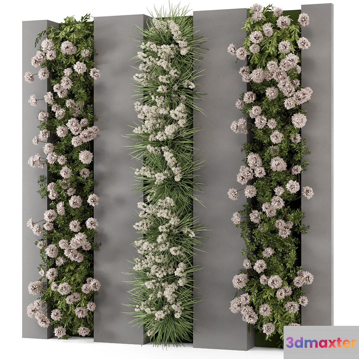 Outdoor Wall Vertical Garden Set - Set 1082