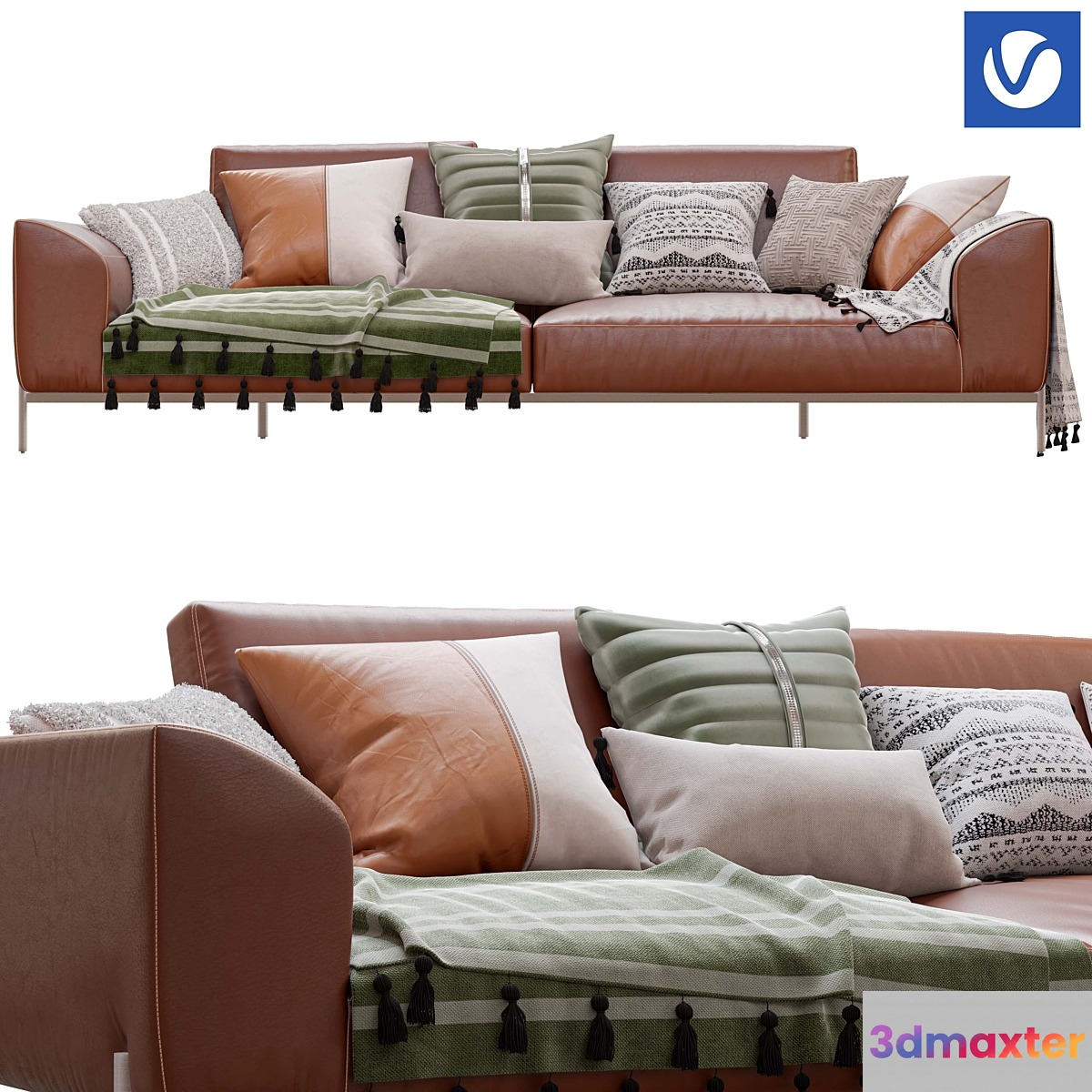 CorteZari Diva Sofa 3D Max