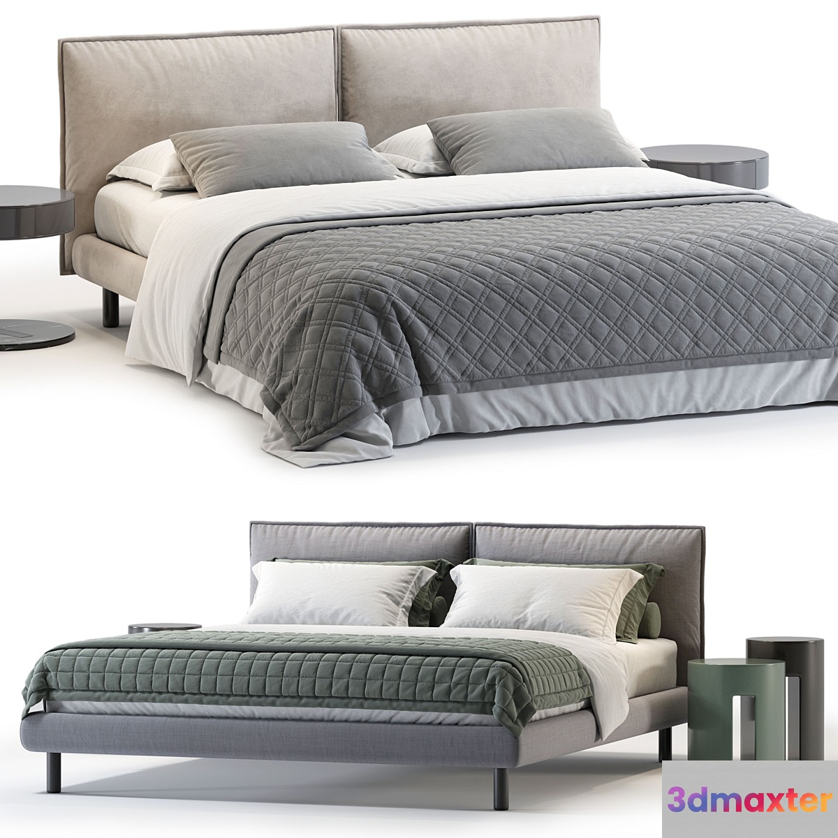 Meridiani Oliver Bed - No.3
