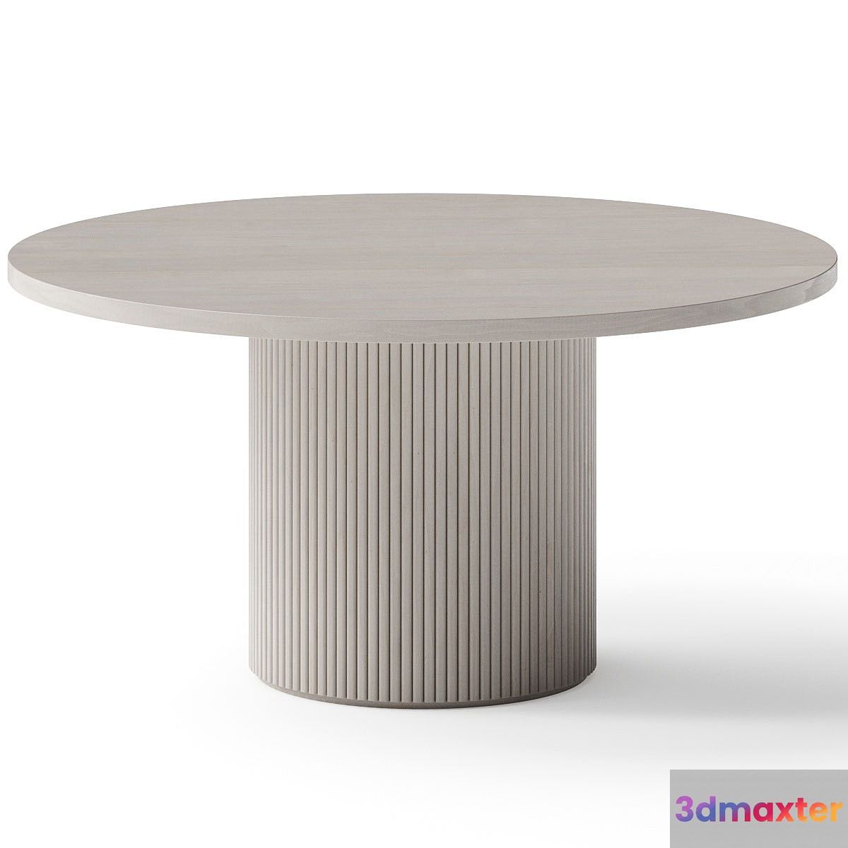 Lulu and Georgia Rutherford Round Dining Table 3D Max