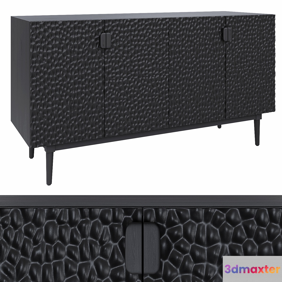 Tribalt La Redoute solid mango sideboard