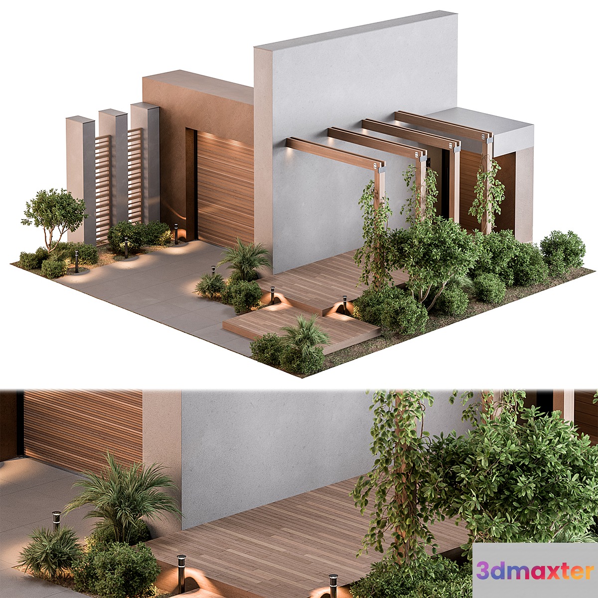 Outdoor Entrance and Fence 12 - No.3