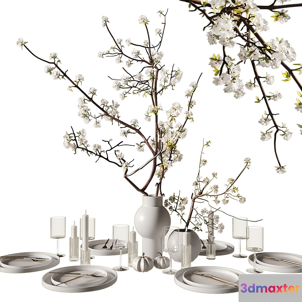 table setting modern style