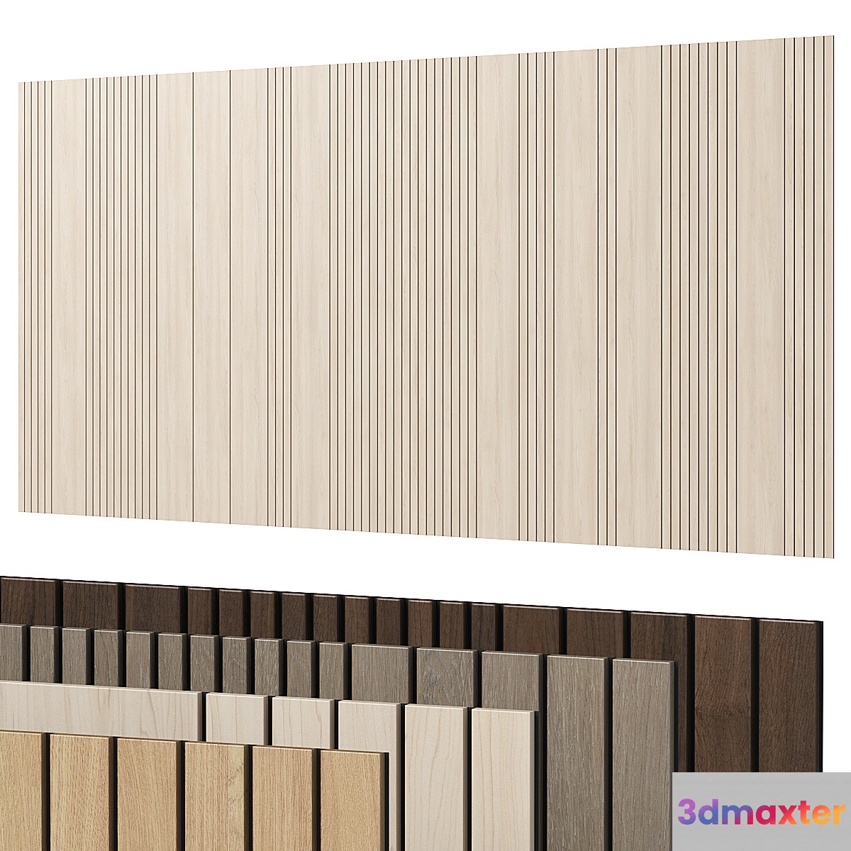 Decorative wall 308 3D Max