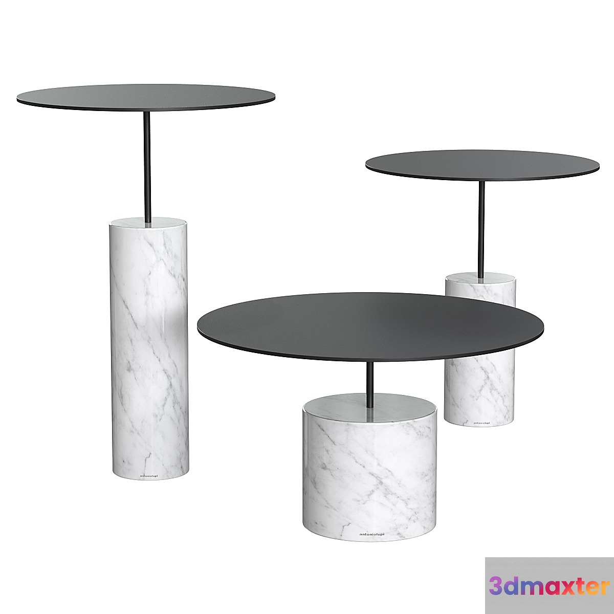 Tables Antonio Lupi Biblio 3D Max