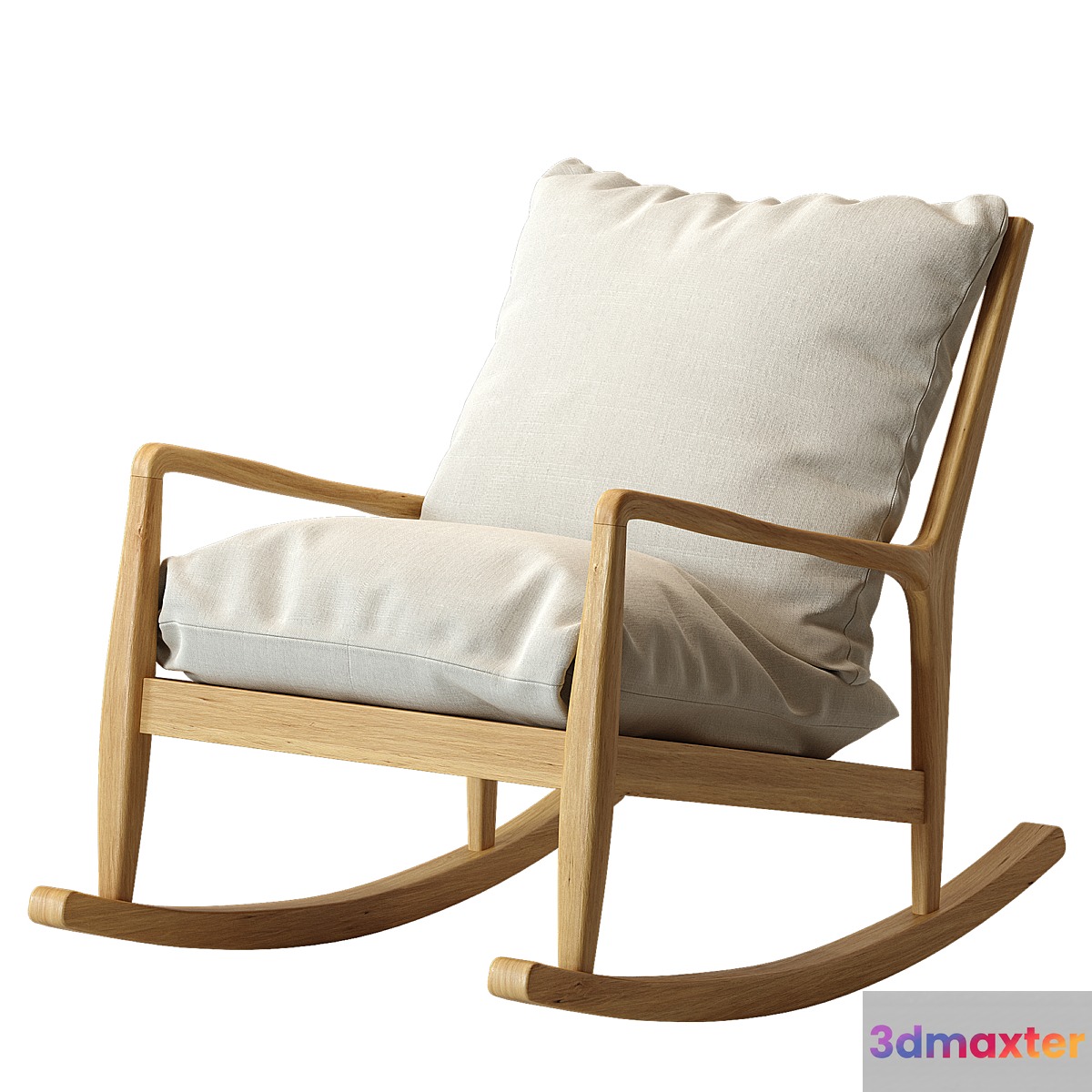 Rocking chair Dilma La Redoute 3D Max