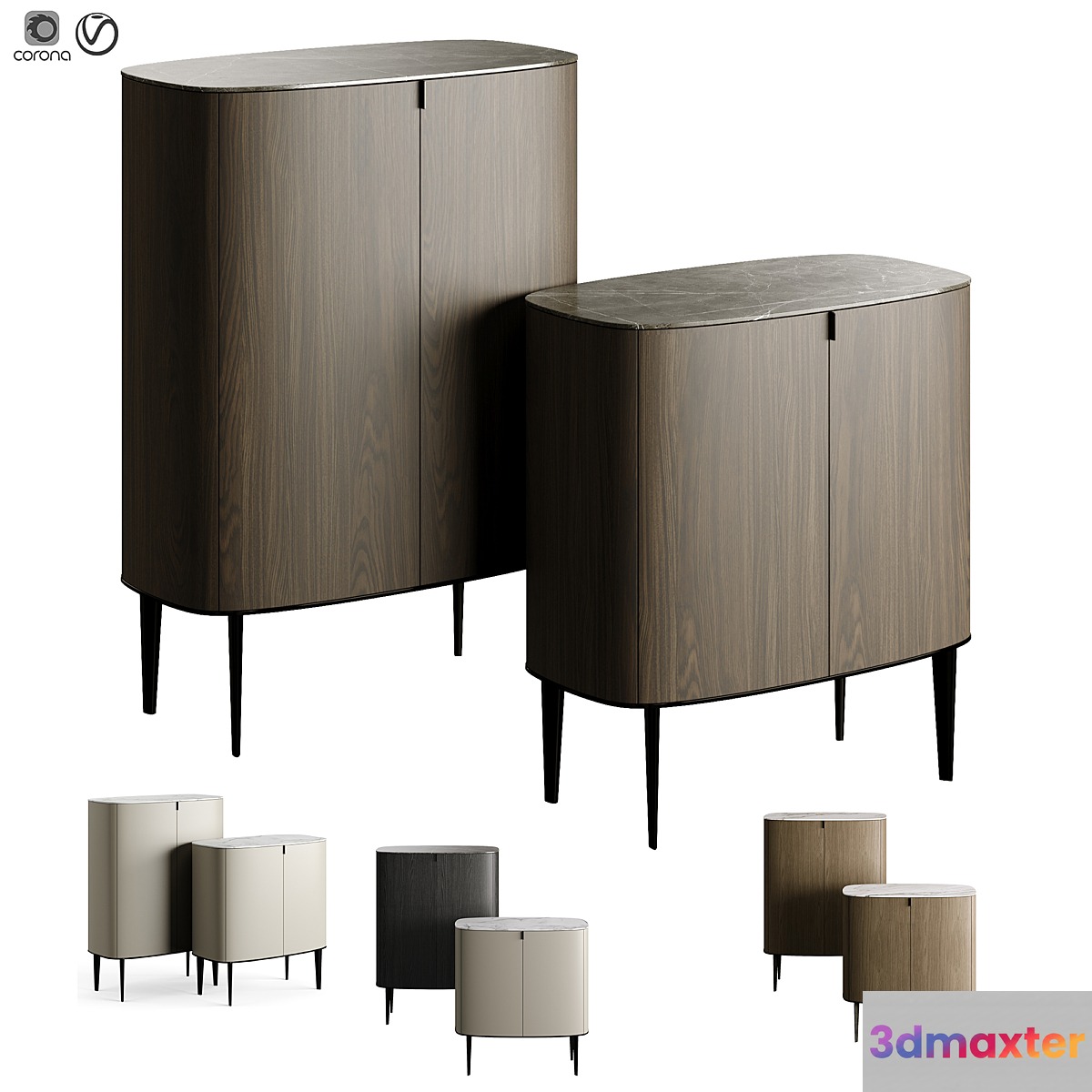 Poliform Italy Symphone Collection Cupboard