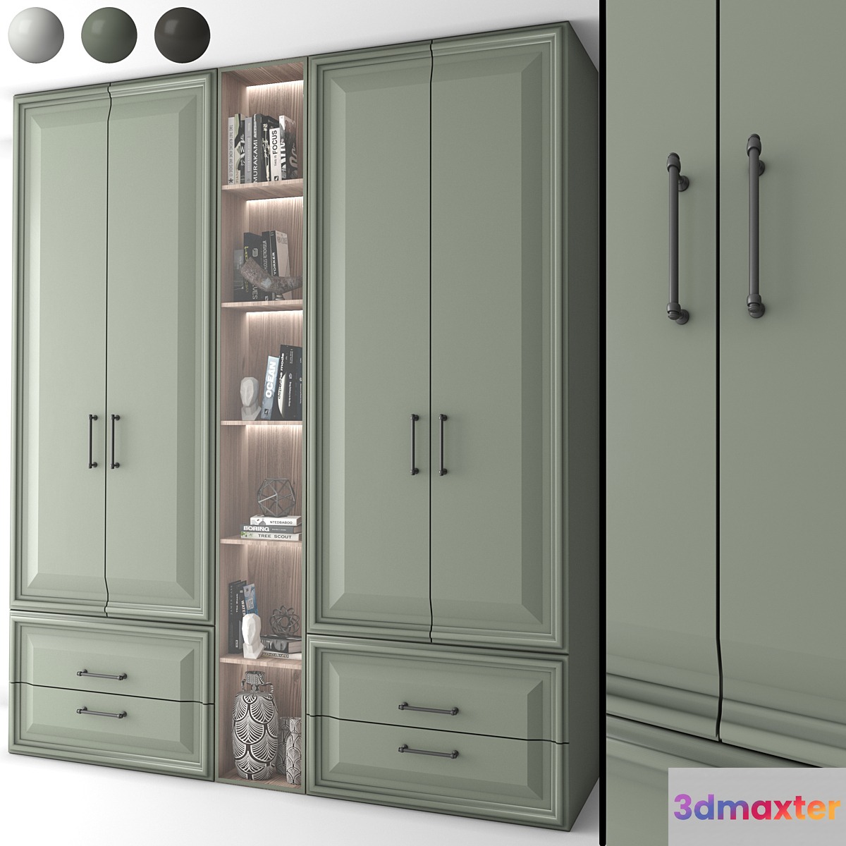 Neoclassical wardrobe 08
