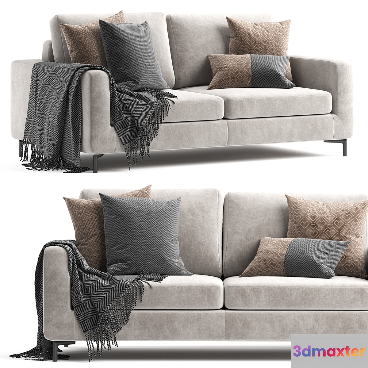 Dienne - Sofa Lisbona 3D Max