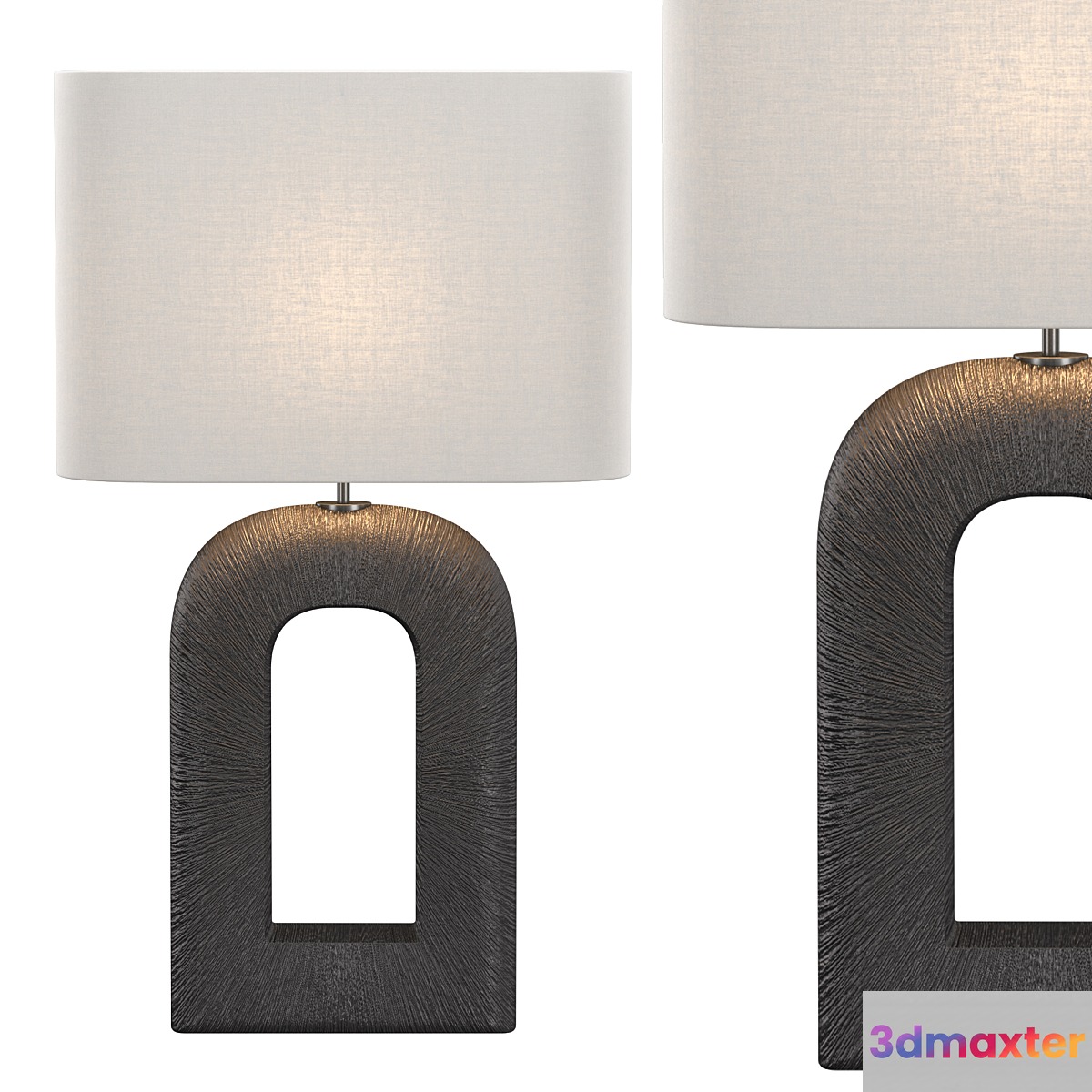 Utopia Large Combed Table Lamp
