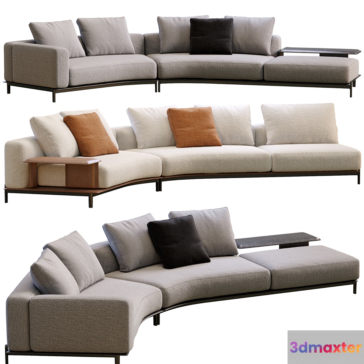 Brera Sofa By Poliform 3D Max