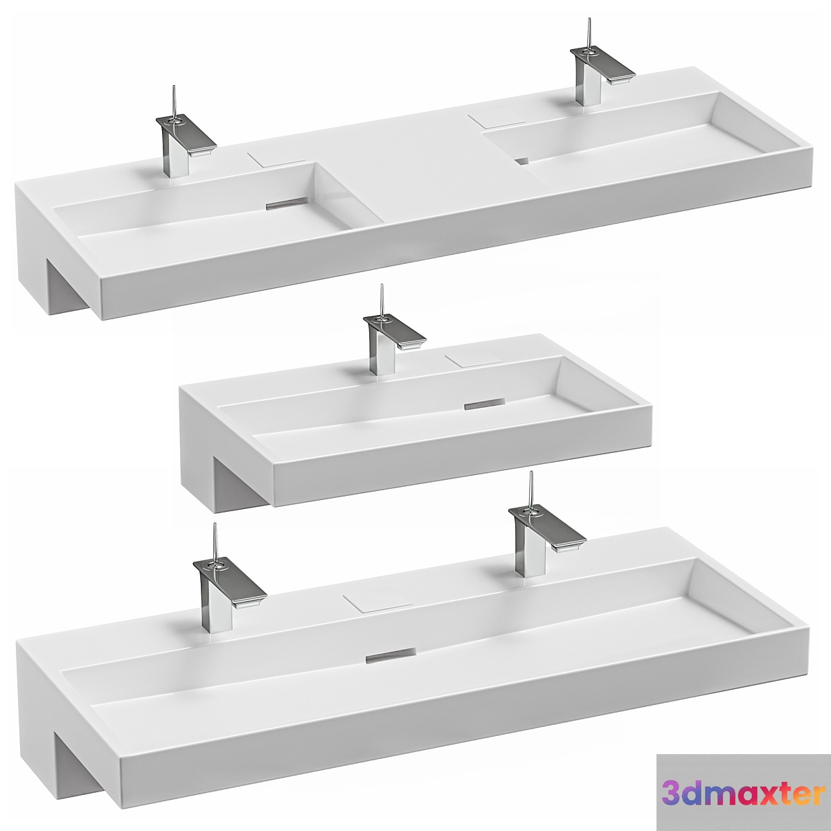 Jacob delafon terrace wall-hung washbasin