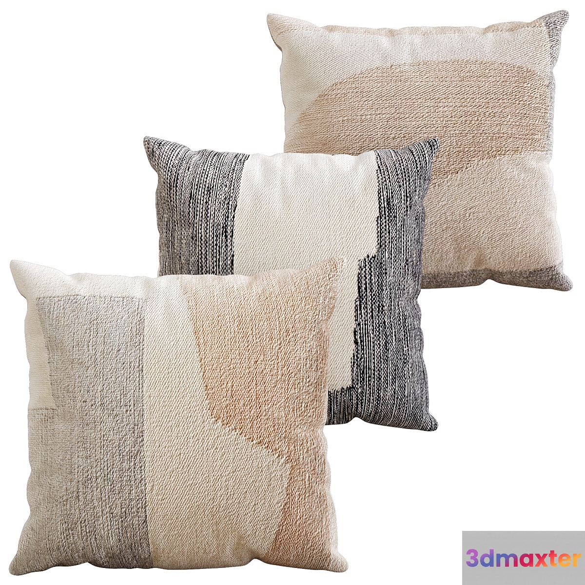 Pillows Set 7 3D Max