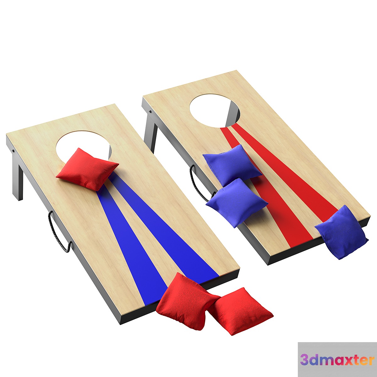 GoSports Portable Size Cornhole Game Set with 6 Bean Bags
