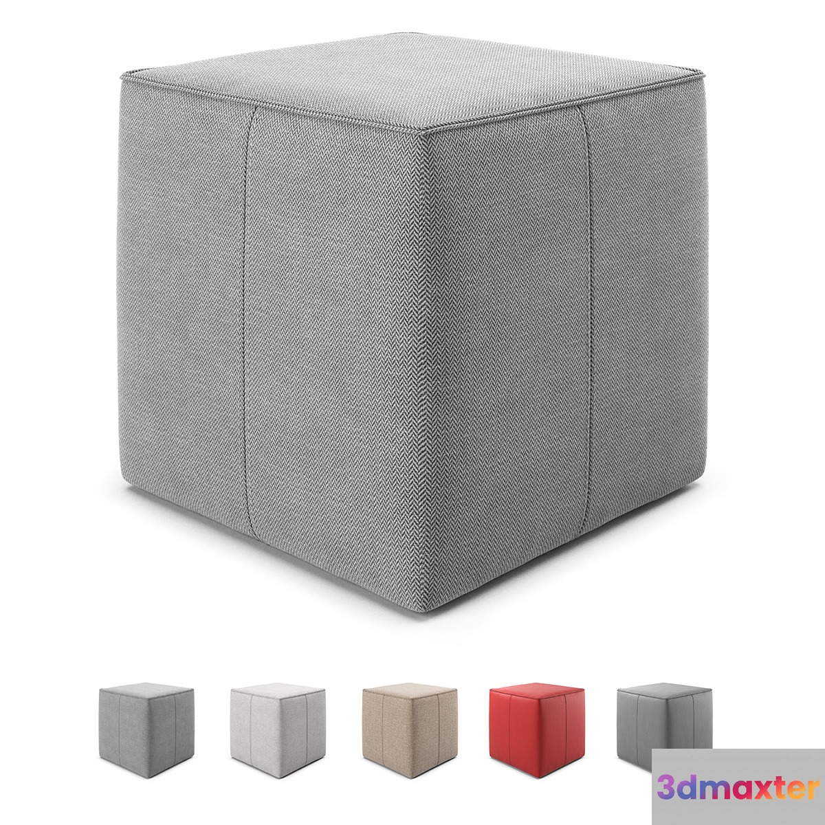 Italian pouf Uchi by Bontempi Casa