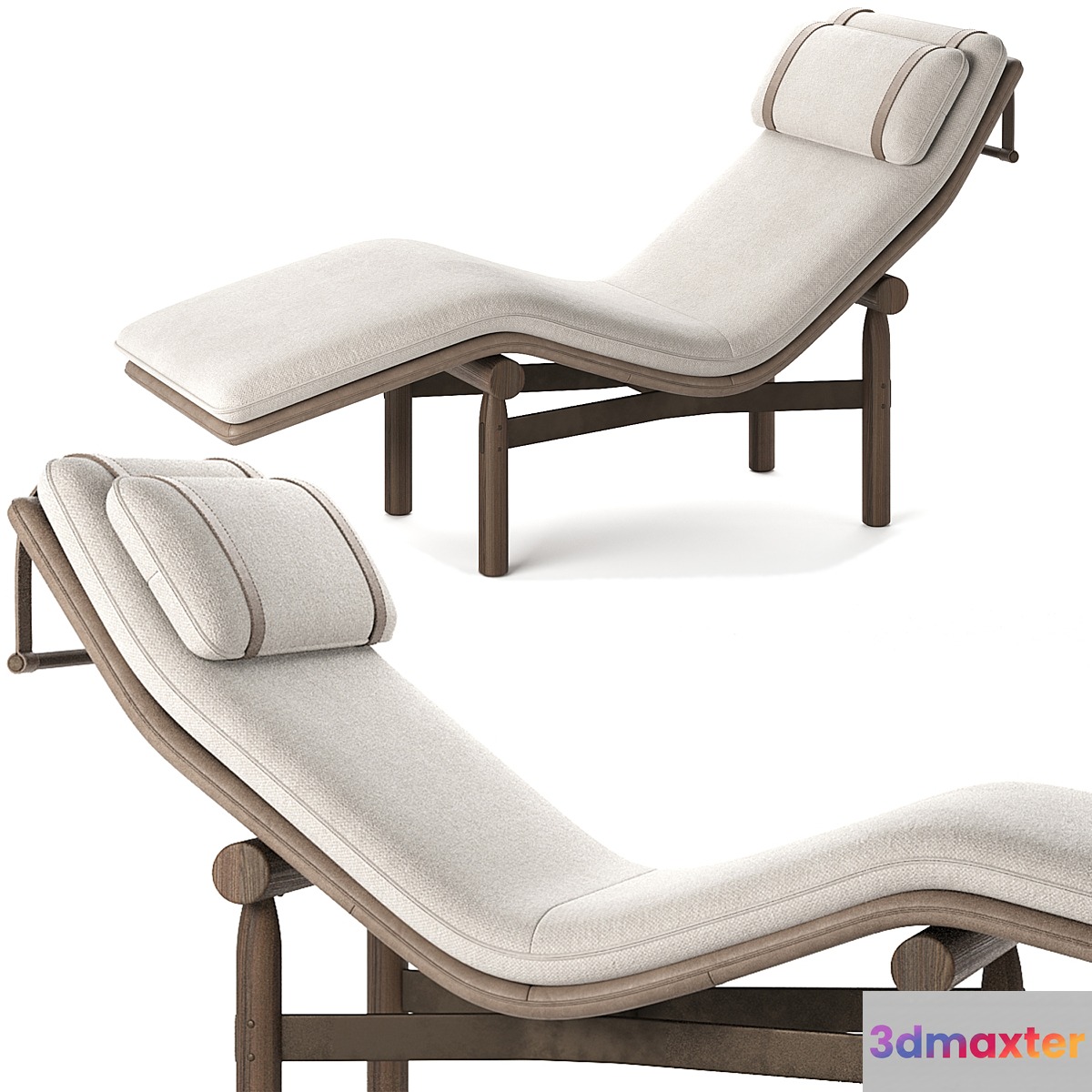 District Eight Stilt Chaise Lounge - No.2
