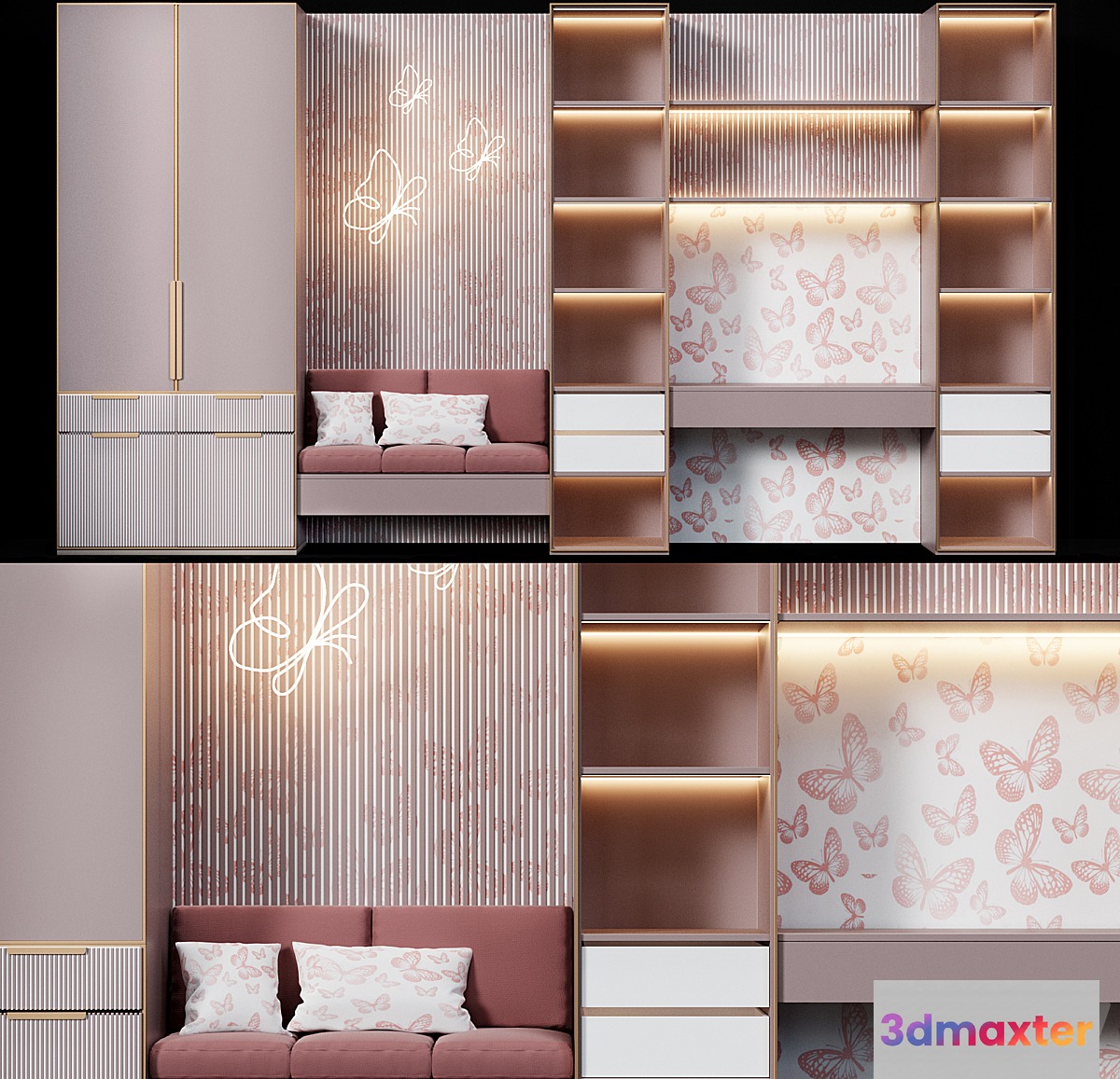 Childroom_3 3D Max