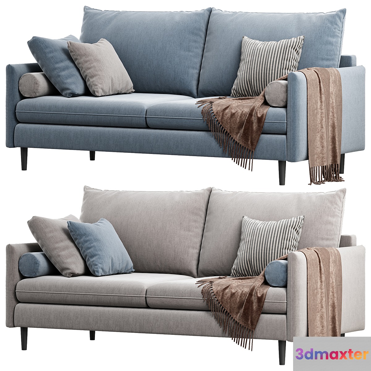 Sofa Slipson from Divan ru Slipson sofa 3D Max