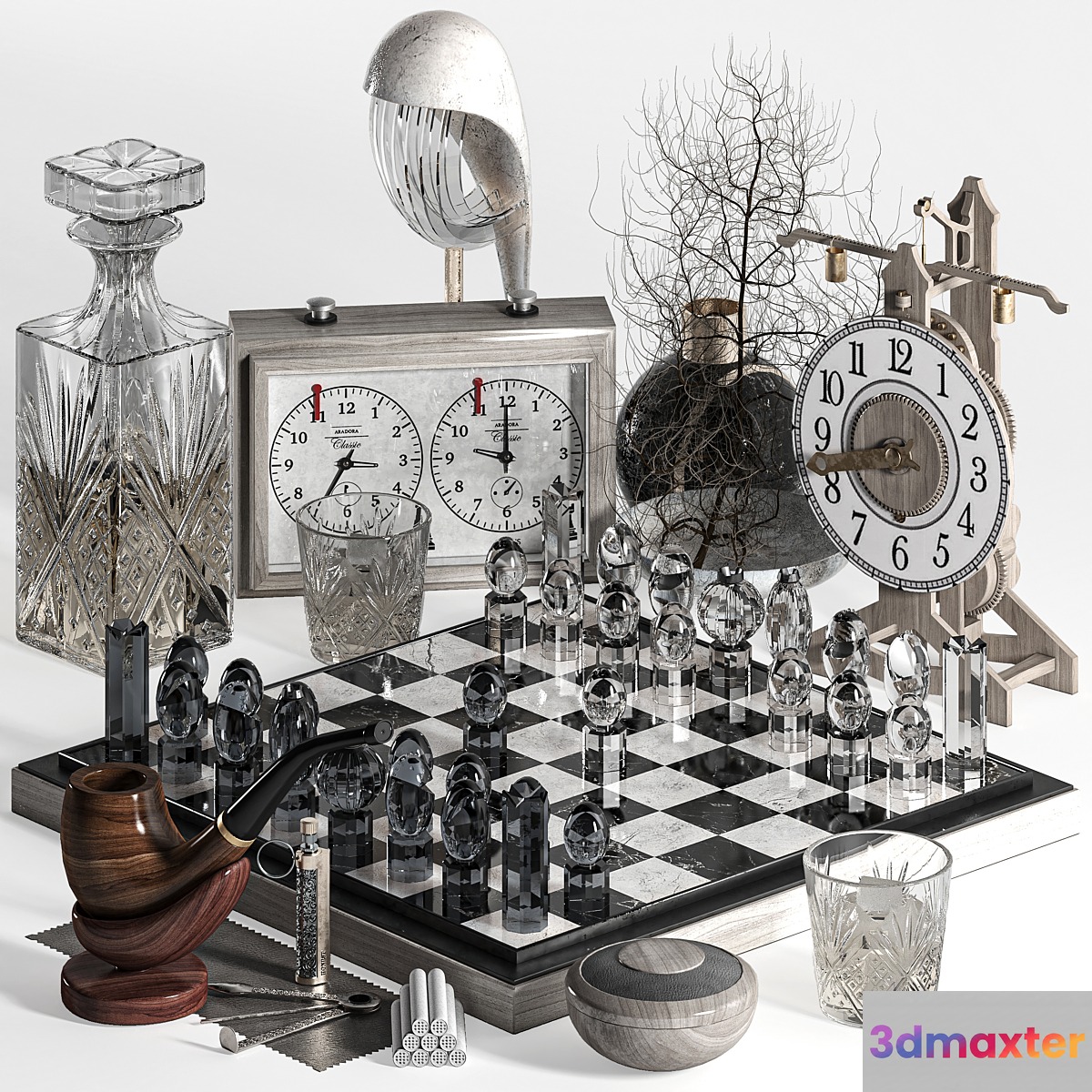 decorative set05 3D Max